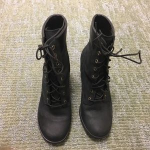 Women's Timberland Camdale 3" Heel Black Boot